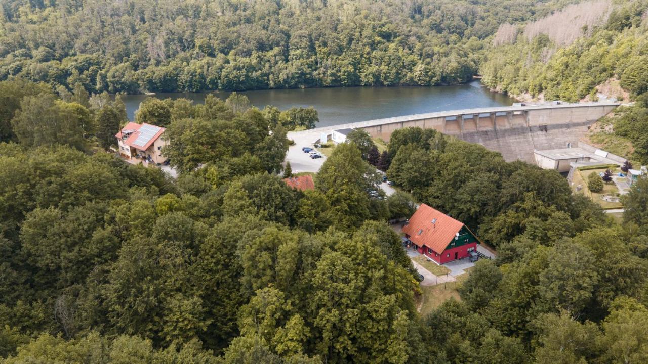 Dein Nest am See Thale Exterior foto